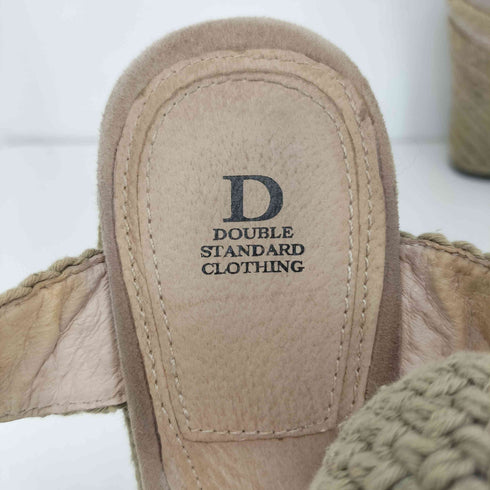 ダブルスタンダードクロージング DOUBLE STANDARD CLOTHING アンクルストラップサンダル レディース  36.5